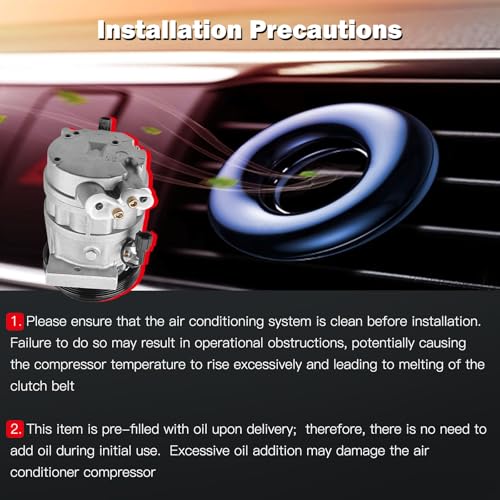Image of cciyu Air Conditioning Compressor for I-nfiniti FX35 GS35 3.5L
