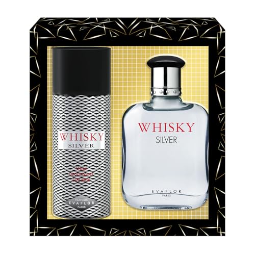 WHISKY SILVER • Caja Eau de Toilette 100ML + Desodorante 15OML...