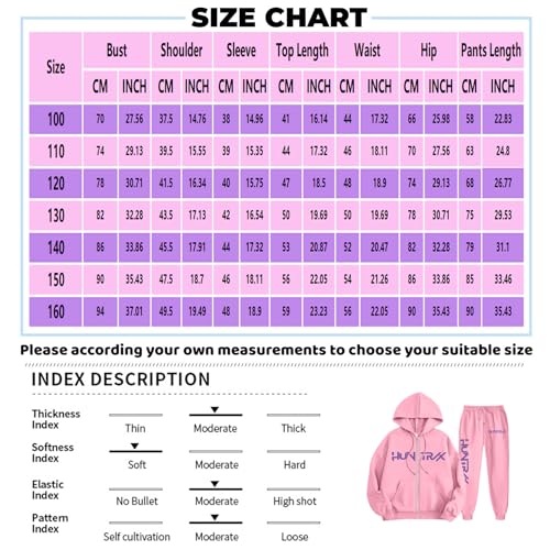 Girls Activewear Sets Music Adventure Hooded & Jogging Pant Pocket Drawstring Pop Singer 2 Pieces Sweatshirts2