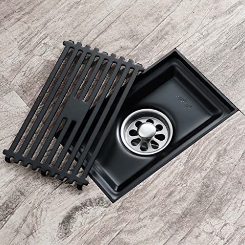 Drain de plancher à grand débit TJH avec maille rectangulaire anti-odeur - 6
