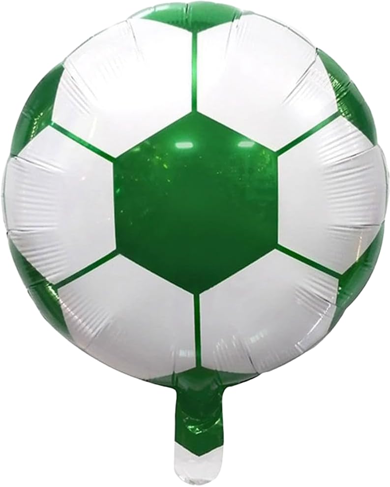 Green Football Foil Balloon, 33cm (2 Pack)