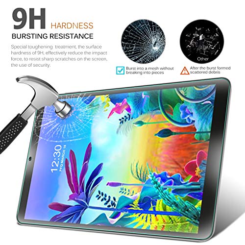Gylint Lg G Pad 5 10.1 Screen Protector Glass - Tempered Glass 9H Hardness Scratch Resistant Bubble Free Tempered Glass Screen Protector For Lg G Pad 5 10.1 Inches Tablet 2019, Model:lm-T600L, T600L #TOP1