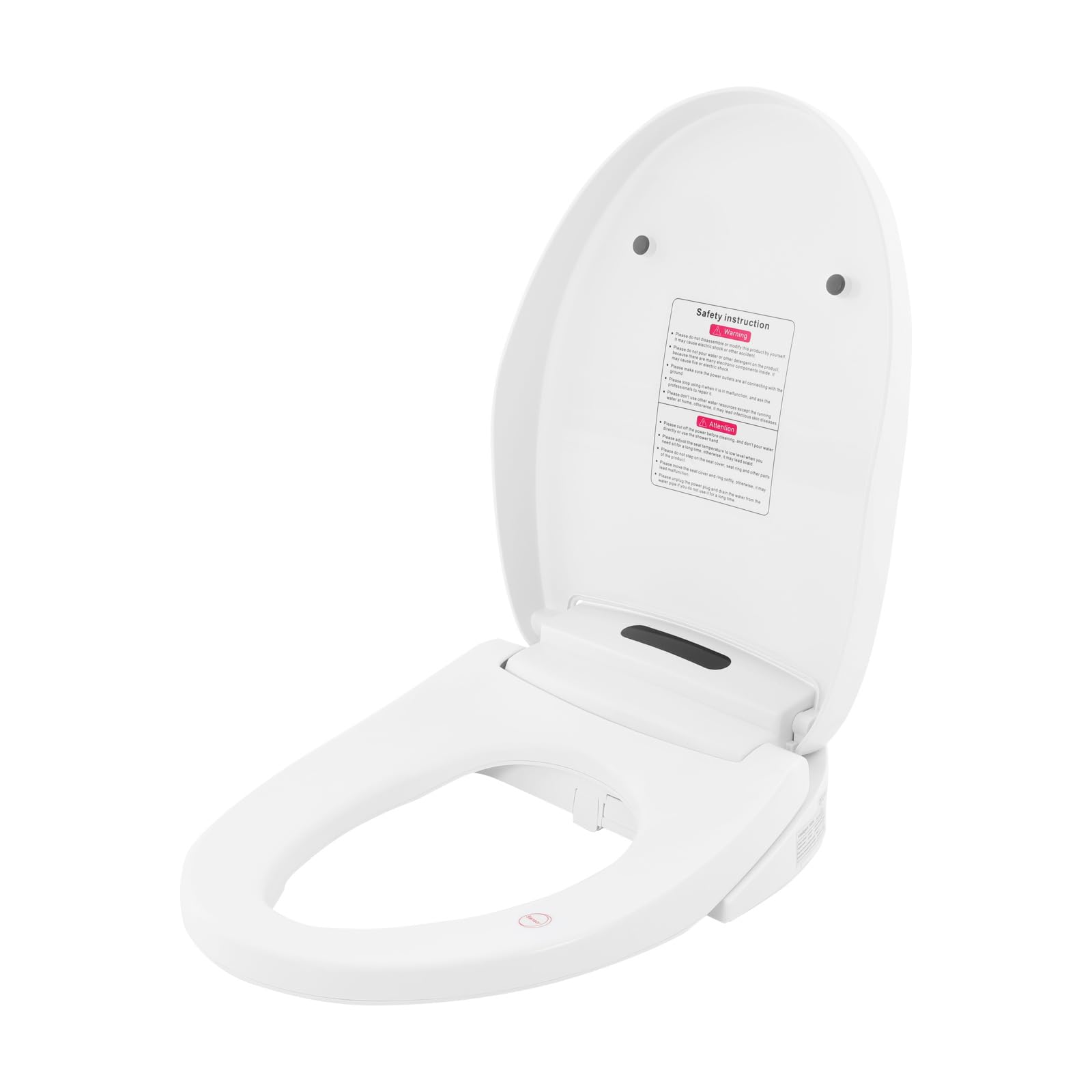 Smart Bidet siège de toilette intelligent, économie d'énergie électronique écologique, 3 vitesses, siège chauffant, WC japonais bidet