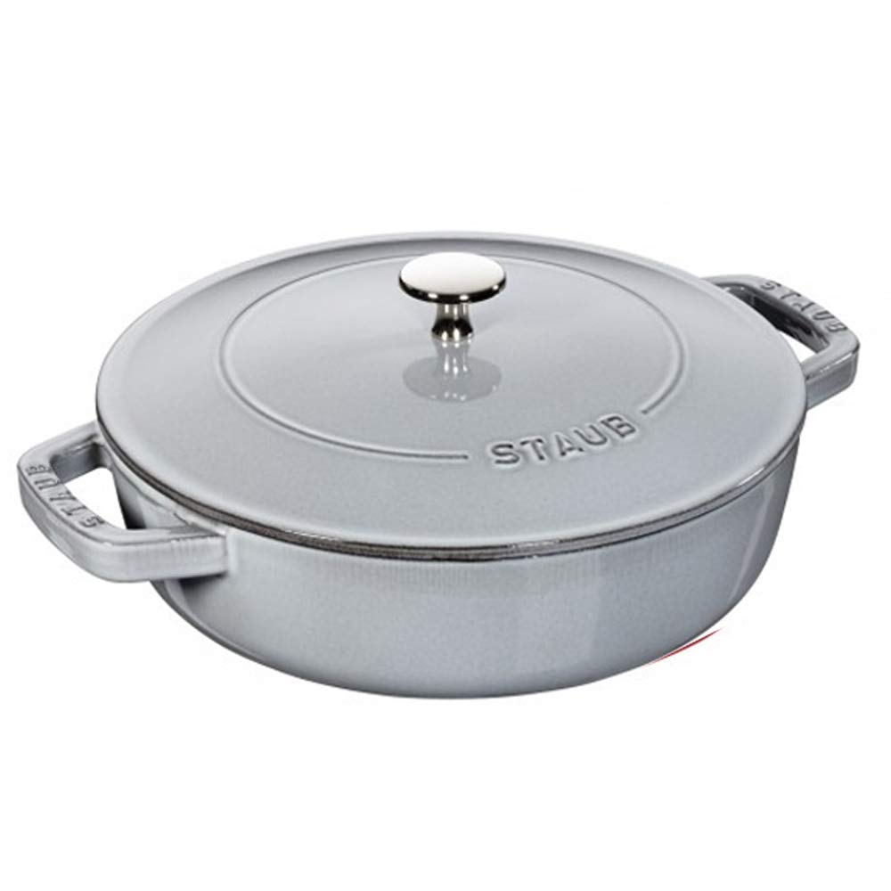 Amazon.co.jp: ストウブ staub 鍋 ブレイザー ソテーパン 28cm グレー  