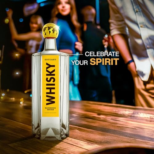 Image of Estuary Whiskey Blending Water (Pack of 4 X 200 Ml) | Premium Non-Alcoholic Mixer for Whiskey