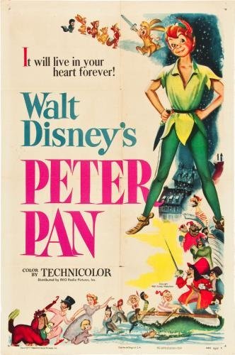 Peter Pan Movie Poster #01 11x17 Master Print by Unknown