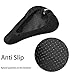COTOP Cubierta de Asiento de Bicicleta, Funda de Asiento de Gel de...