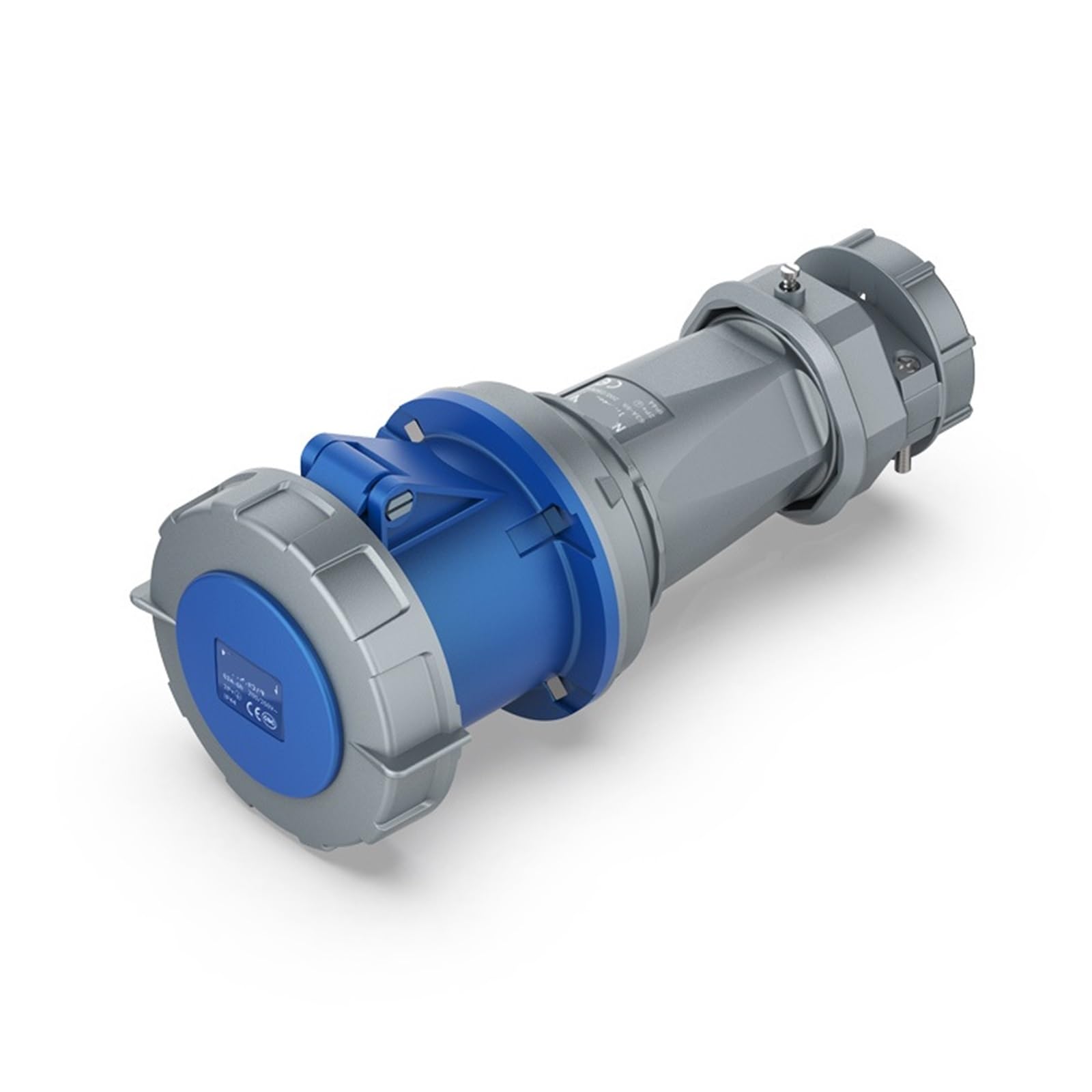 Connecteur industriel IP67 16A triphasé pour l'alimentation de scies de chantier
