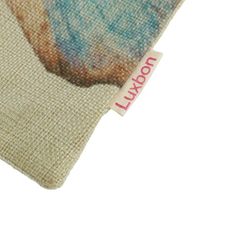 Federa per cuscino lombare, motivo farfalla