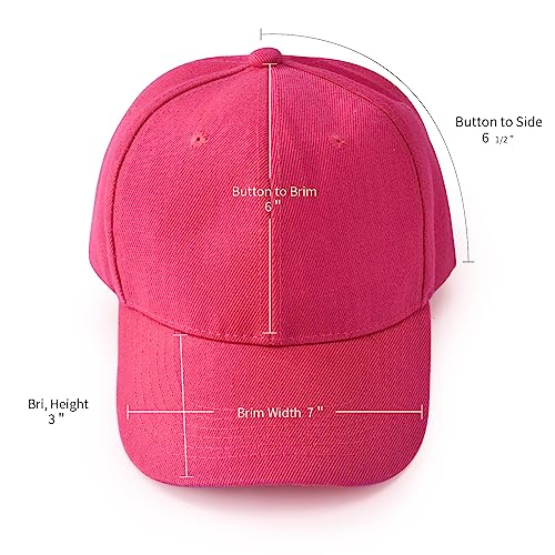 Image of NOBONDO 12 Pack Unisex Baseball Caps - Bulk Wholesale Blank Plain Adjustable Hats for Men & Women
