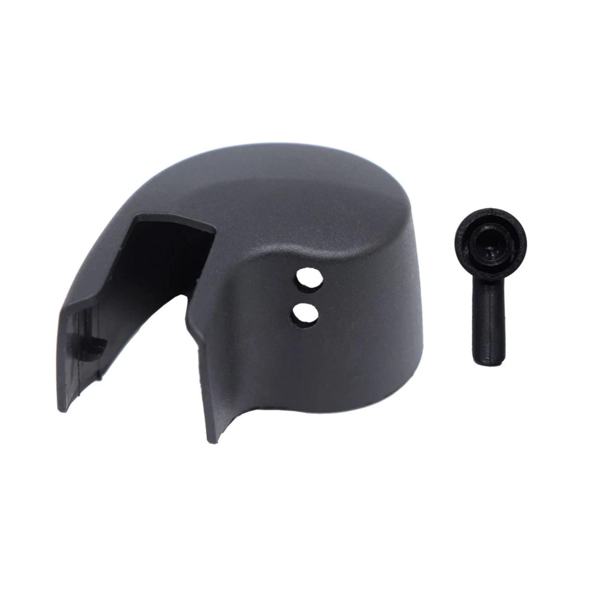 Kazura Black Rear Windscreen Wiper Arm Nut Cap & Washer Jet For Audi A1 A3 A4 A6 Q3 Q5 Q7