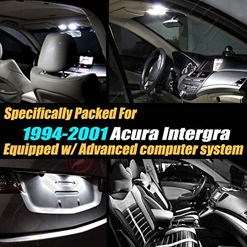 Kit de luces LED interiores para Acura Integra 1994-2001 miniatura 2