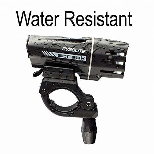 Cygolite Streak 450 Lumen Headlight & Hotshot Sl 50 Lumen Tail Light Usb Rechargeable Bike Light Combo Set #TOP2
