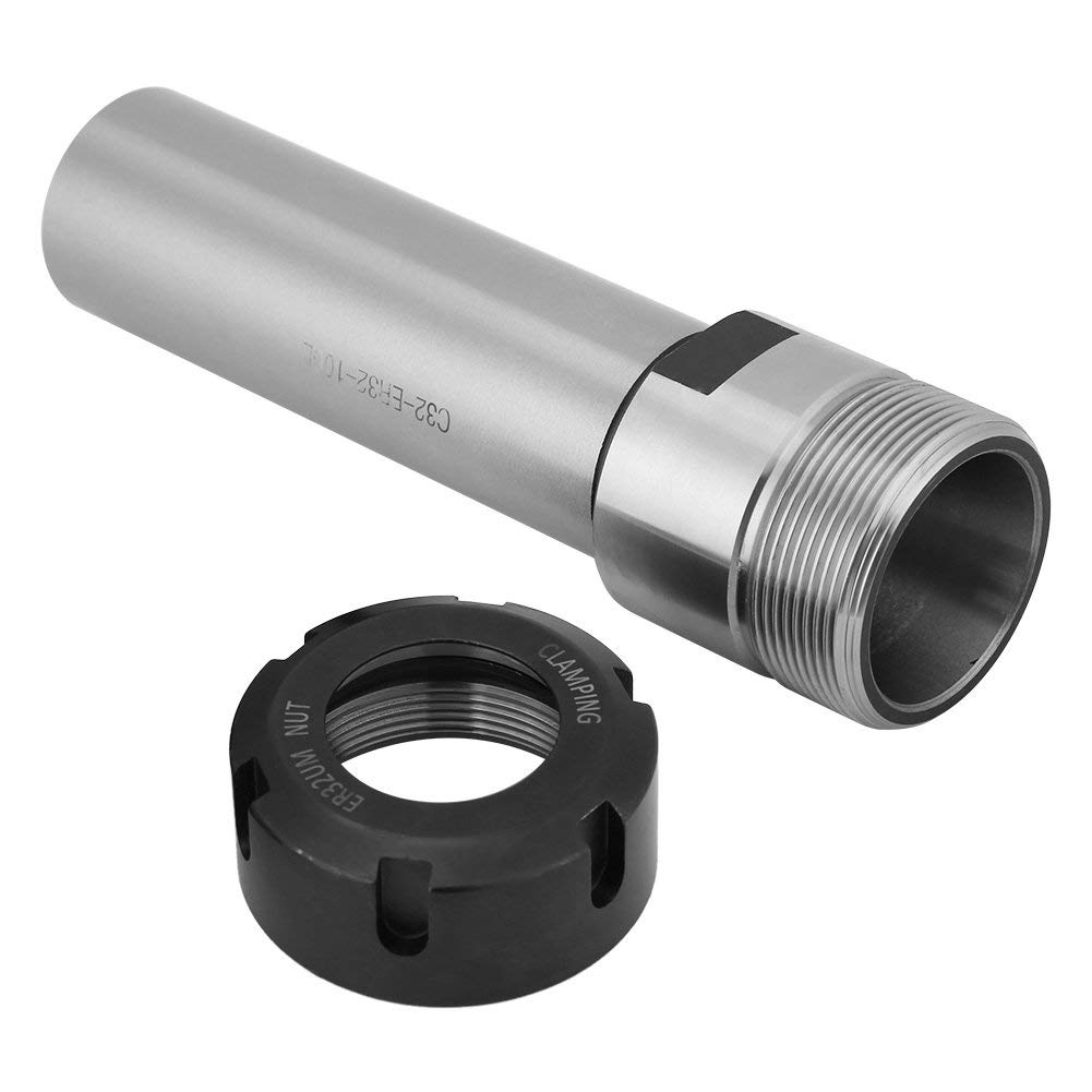 Porte-Mandrin Pince de Serrage ER32 100L Tige de Extension Droite de Outils de Fraisage CNC