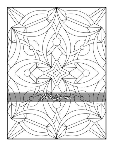100 Amazing Patterns: An Adult Coloring Book with Fun, Easy, and Relaxing Coloring Pages - Image 19