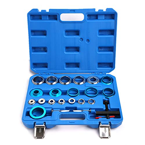21PCS Crank Bearing Camshaft Seal Remover and Installer Kit Auto Repair Tool Crankshaft