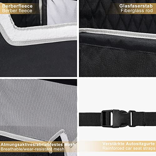 Toozey Seggiolino Auto per Cani di Piccola Media