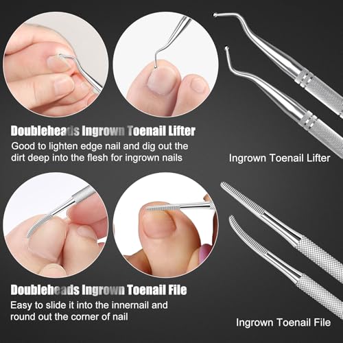 7-Piece Ingrown Toenail Treatment Set