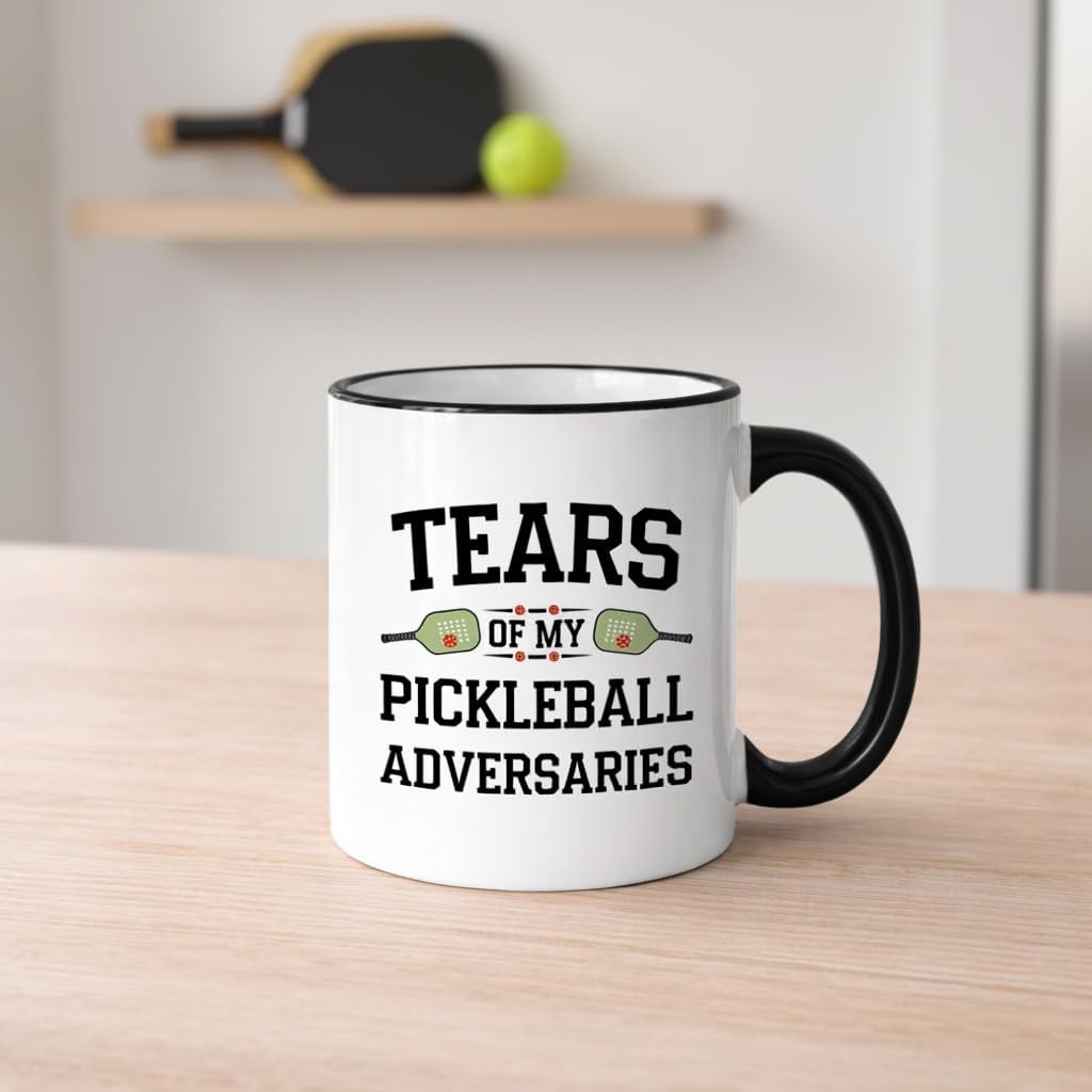Casitika Pickleball Gifts. 11 Oz Pickleball Mug. Funny Gifts For Pickleball Lovers. Tears Of My Pickleball Adversaries Cup. - Image 6