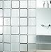 Produktbild Spirella Anti-Schimmel Duschvorhang Frame Anti-Bakteriell, waschbar, wasserdicht PEVA 180x200cm durchsichtig