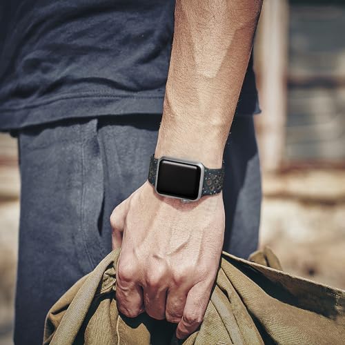 Image of Lerobo Sport Band Compatible with Apple Watch Band Ultra 49mm 45mm 44mm 42mm 41mm 40mm 38mm for Men Women,Soft Silicone Breathable Strap Sport Band for iWatch Ultra 2 SE Series 9 8 7 6 5 4 3 2 1