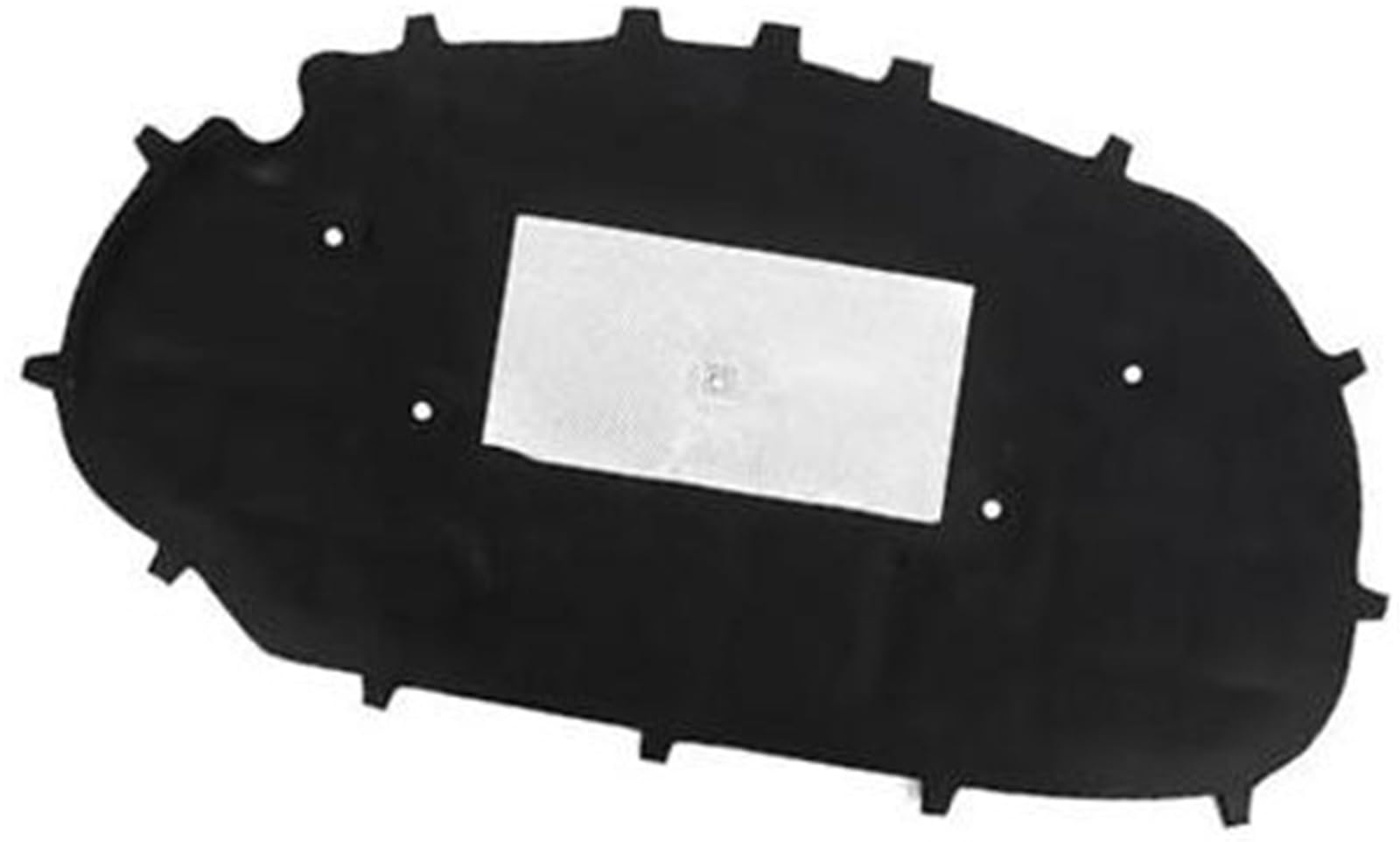 Wivplex Black For Vw, For Golf, 6/, For Golf, 6 Gti Front Hood Engine Cotton Soundproof Cover Thermal Heat Insulation Pad Sound Deadener Pad(Black)