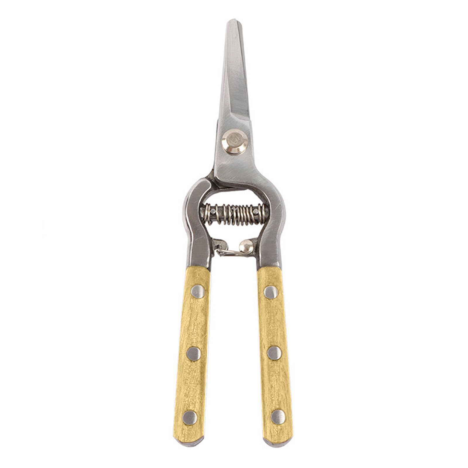 Advanced Gardening Shears Scissors Set Featuring SK5 Steel Ergonomic Wood Handle Suitable for Efficient Trimming Horticulture Shears Scissors
