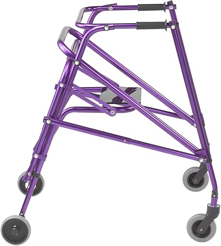 Miniatura 4 de Nimbo - Andador posterior ligero 2G con asiento, color morado mago, tamaño grande