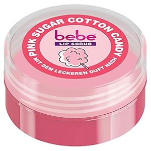 bebe Lip Scrub Pink Sugar Cotton Candy, 12 g