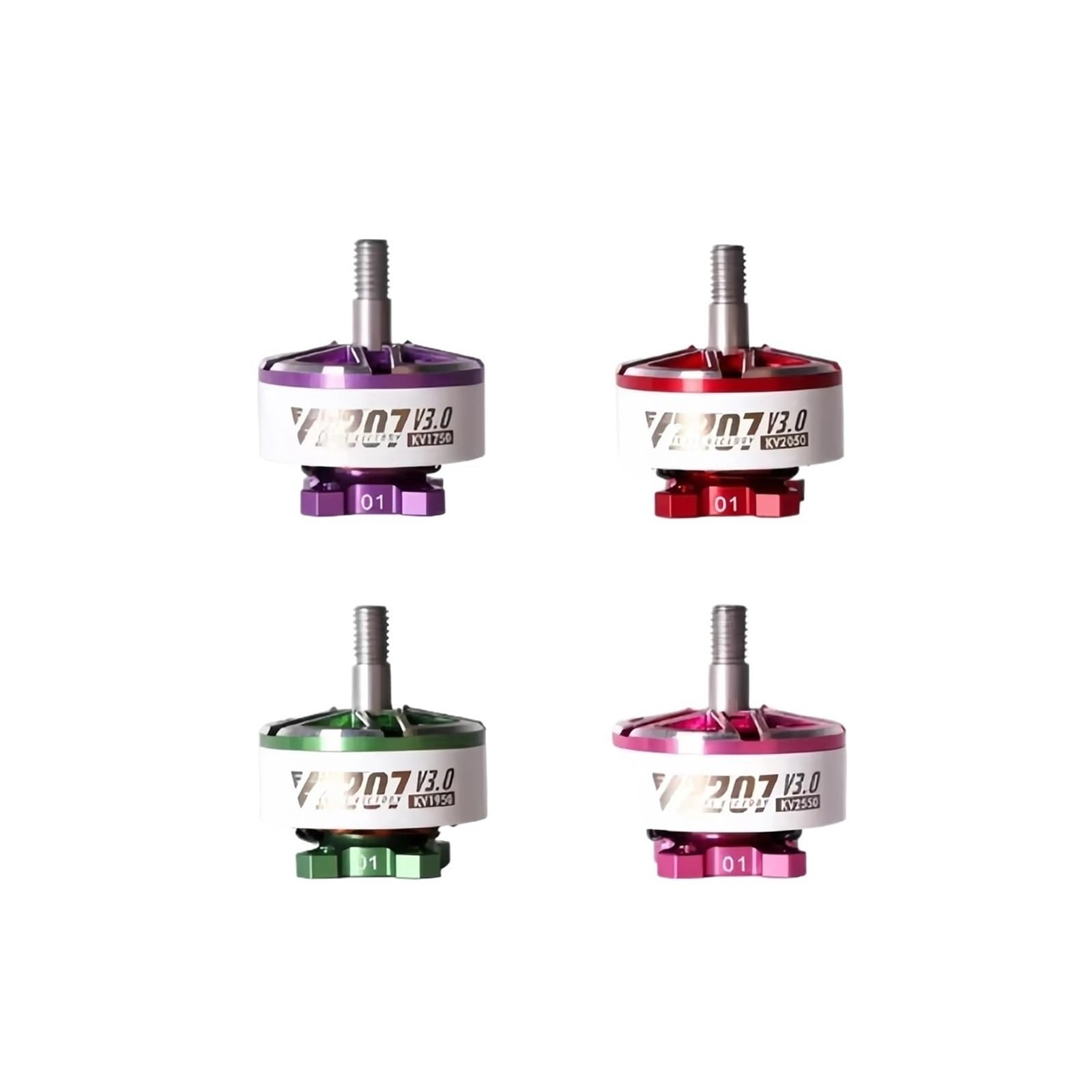 Motore Brushless V2207 V3.0 1750KV-2550KV per Drone FPV 5" 4-6S Corsa Freestyle