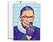 Ruth Bader Ginsburg Inspired You're Supreme Notorious RBG Postcard 5x7 inch Print w/Envelope