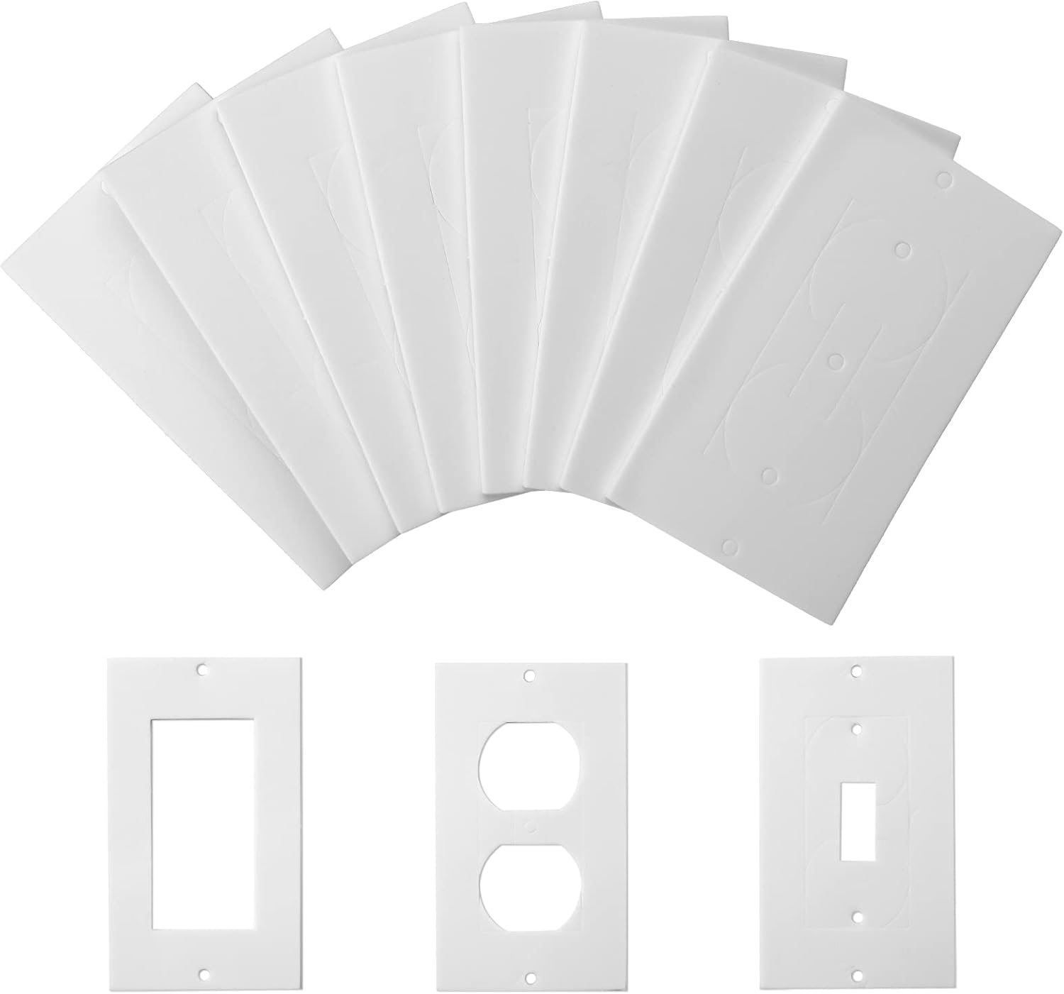 30 Pieces Wall Outlet Insulation Gaskets Outlet Insulation Wall Gasket Replacement Outlet