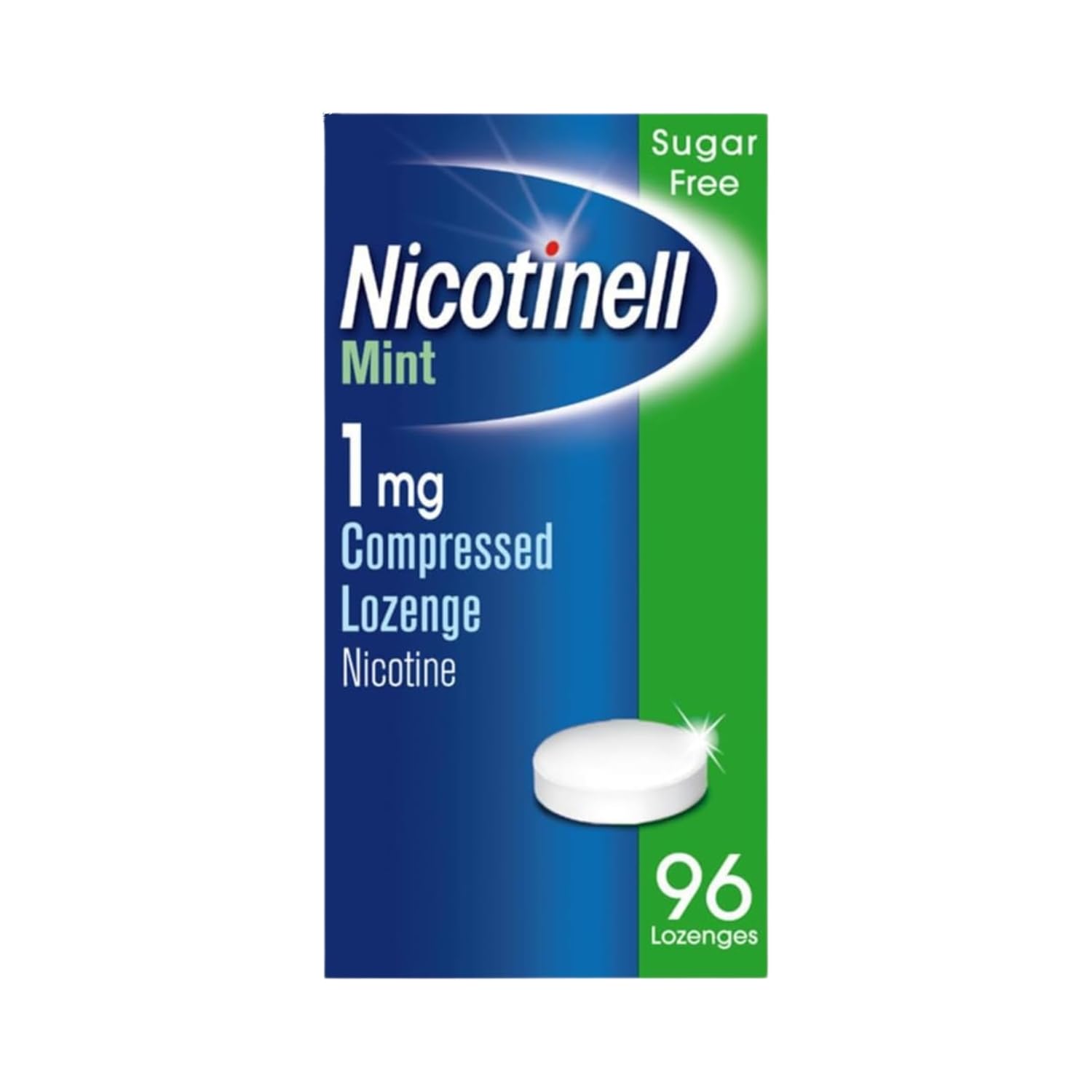 Nicotinell 1mg Lozenge Sugar Free Mint 96 Lozenges Quit Smoking Support