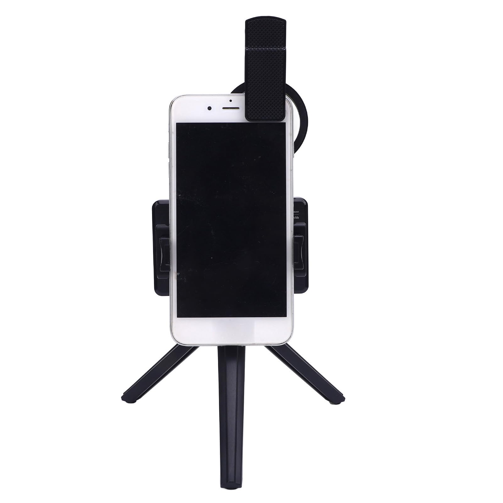 FLEXMAN Luce per Selfie con Lente Polarizzante CPL 52mm, Luminosità 2500K~9000K Illuminazione Regolabile a 120° Luce di Riempimento con Clip per Lente Polarizzata CPL Senza Fili