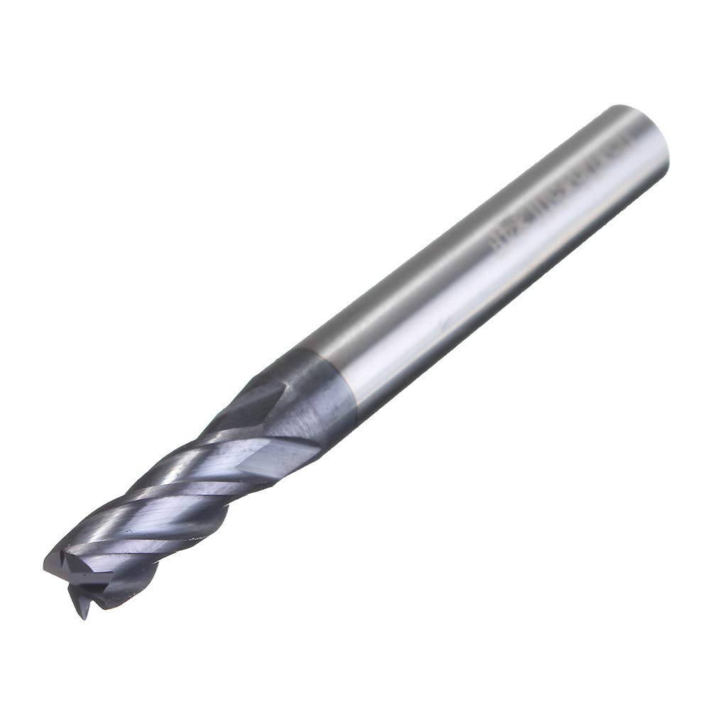 2/3/4/5/6/8 / 10Mm Fraise Acier Tungstène Enduit 4 Flûtes Fraise En Bout Outil Cnc - 10Mm