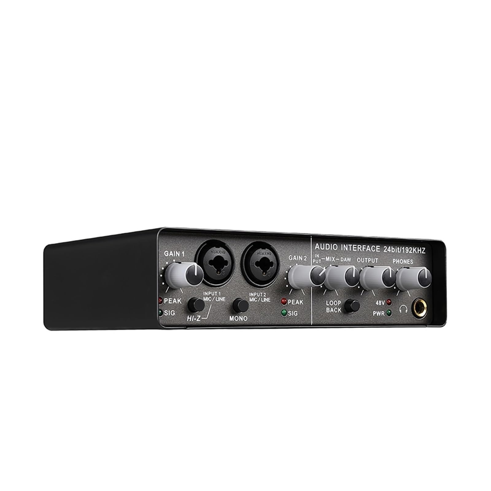 Mikser dźwięku, Profesjonalna karta dźwiękowa Mikser audio Monitorowanie kanału Gitara elektryczna Nagrywanie na żywo Do śpiewu studyjnego(Q-24)
