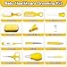 Baby Healthcare and Grooming Kit, Baby Safety Care Set, Baby Electric Nail Trimmer Set Newborn Nursery Health Care Set for Newborn Infant Toddlers Baby Boys Girls Kids (Yellow-18 Kits)