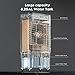 3 in 1 Swamp Cooler Air Conditioner, 2700CFM Portable Evaporative Air Cooler with 8.2 Gal Water Tank, 6 Ice Pack, 3 Model, 3 Speed, Evaporative Cooler for Room Indoor Outdoor Garage