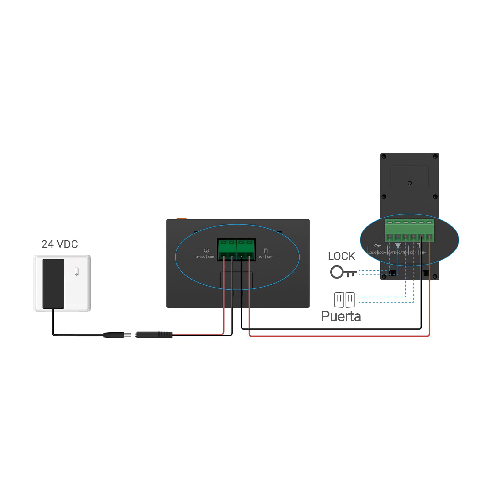 EZVIZ Videoportero WiFi Sistema de Intercomunicación 1080P, 7'' Monitor Táctil a Color,Timbre Video Mirilla 2 Hilos,Desbloqueo en Remoto,Audio Bidireccional,Doble Banda (2,4/5GHz), Diseño Delgado, CP5