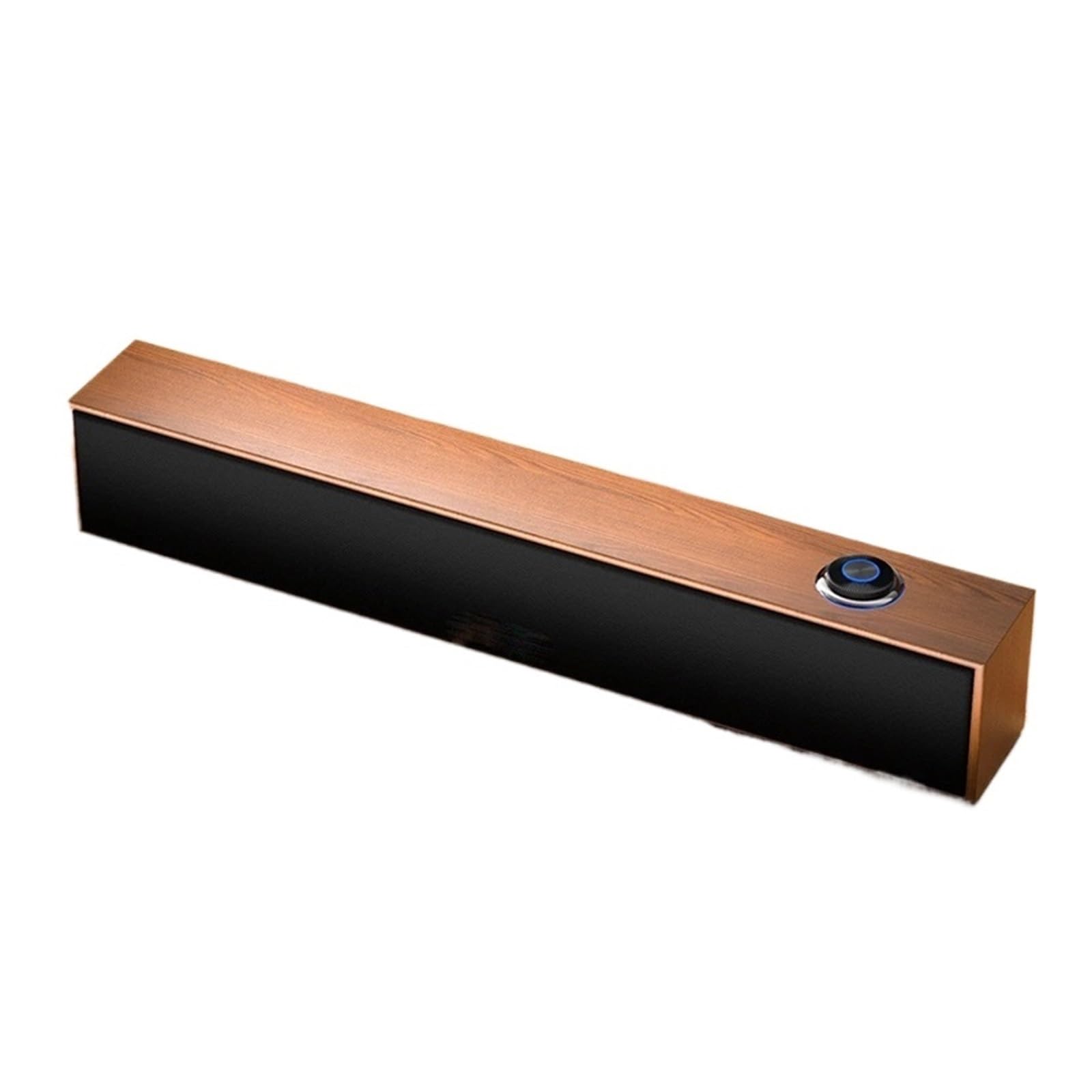 Altavoces portátiles de Madera for Ordenador, Audio, Escritorio, portátil, subwoofer, Cable Activo for TV, Altavoz