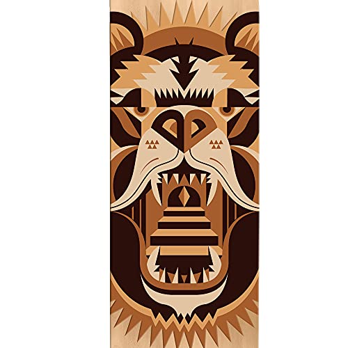 Image of Skatro - Pro Skateboard 31 Complete Skateboard. Skate Board Ages: Adults, Boys, Girls, Beginners, and Kids - Woodtone Bear