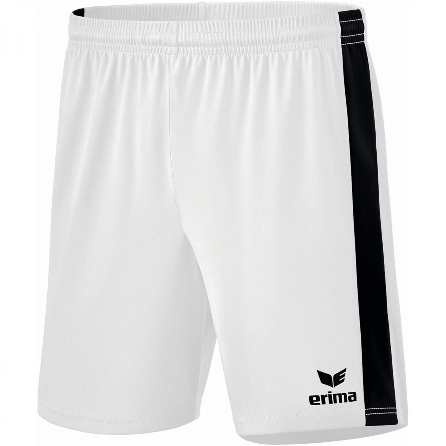 Erima Artze Wall Art Erima Retro Star Unisex Shorts, Unisex_Adult, Shorts, 3152102, White/Black, M