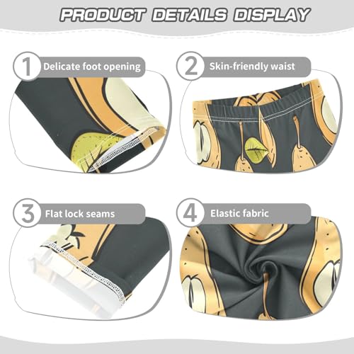 Bolaz Toddler Girls Leggings Printed Yoga Pants Leggings Pear for Kids3