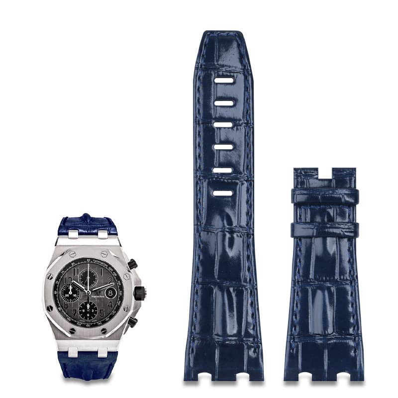 Bracelet en cuir pour Audemars Piguet 42 mm GUMMMY pour remplacer le bracelet Royal Oak Offshore