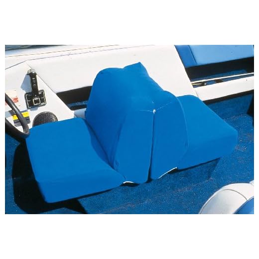 Taylor Made Products Boat Seat Cover (Back to Back Lounge Seat, Blue)