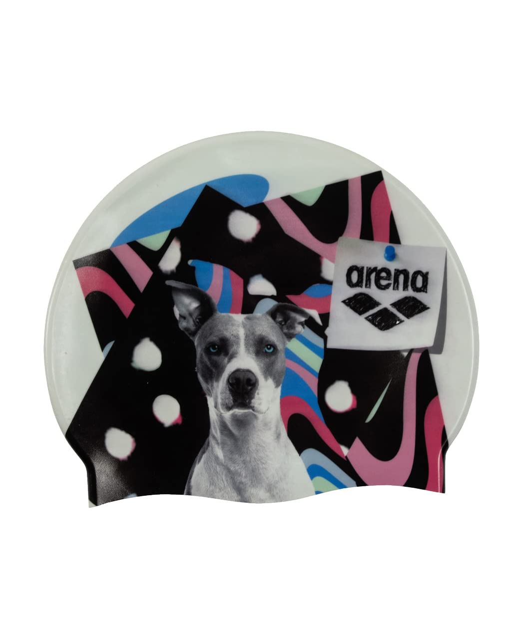 Arena HD Unisex Silicone Swim Cap for Adults, Training and Racing, 100% Silicone, Wrinkle-Free, Pitt