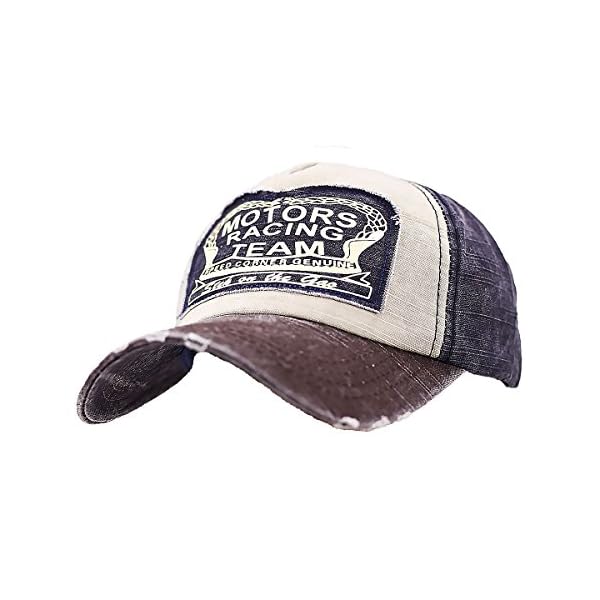 plain denim baseball cap