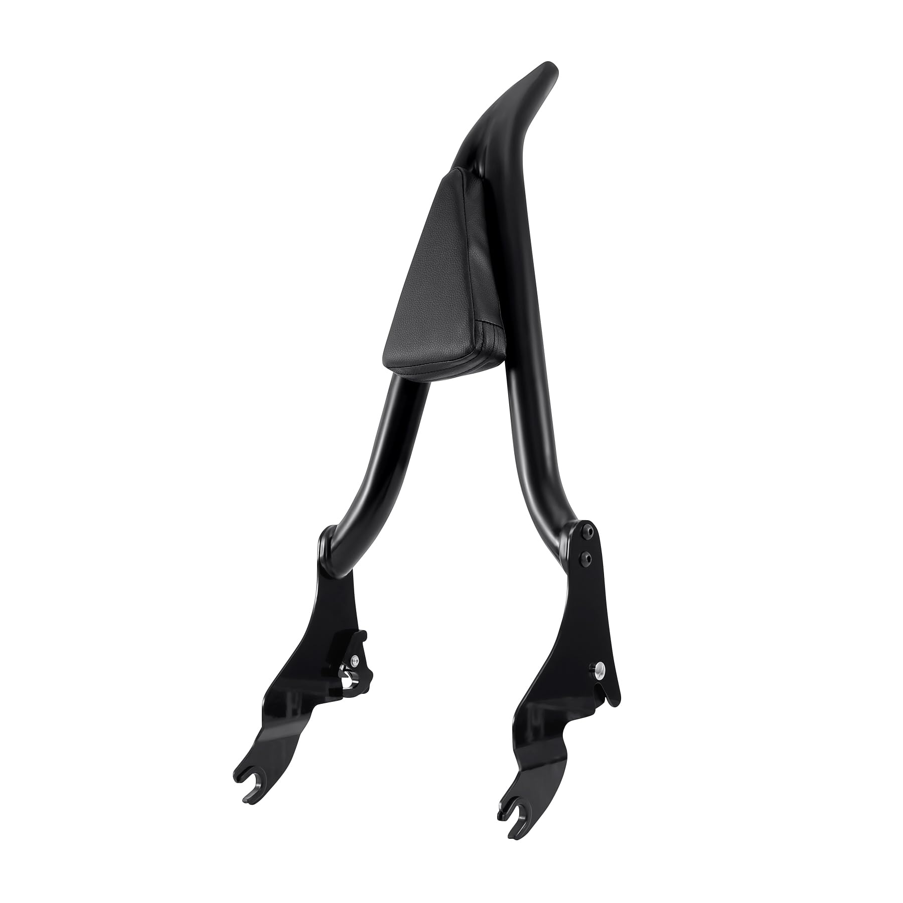 Motorrad Sissy Bar Fit für Harley Touring Road King Road Glide Street Glide 2009-2023 Abnehmbare hintere Beifahrer Rückenlehne 22 Zoll