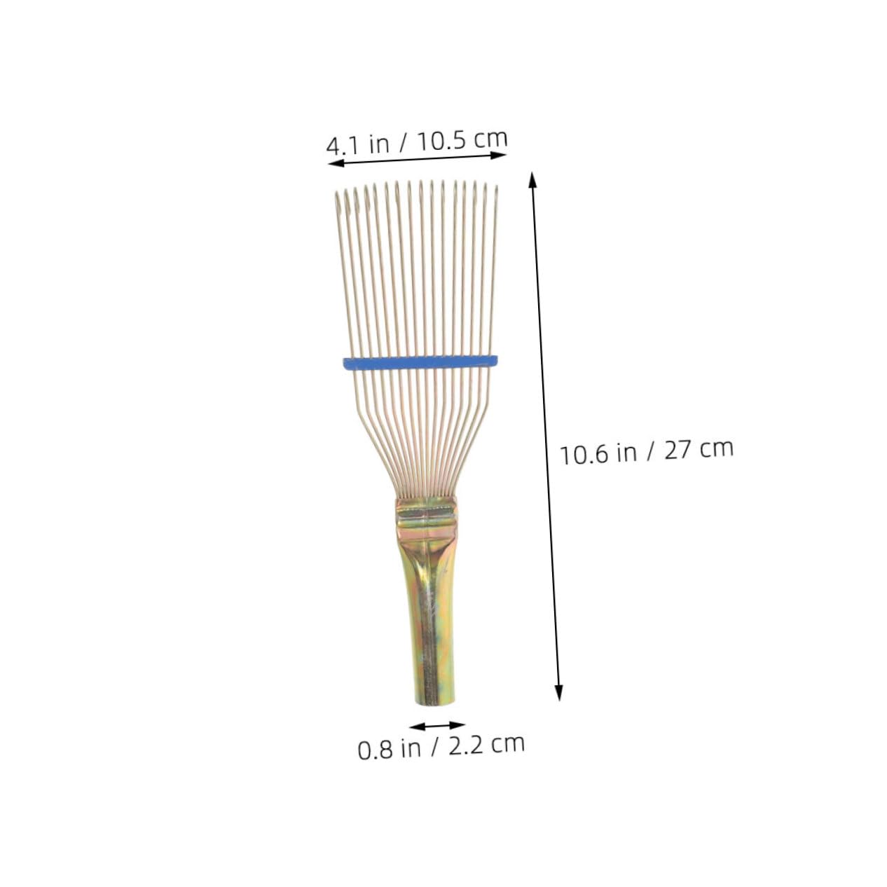 CIYODO Horse Grooming Rake Wire Hair Remover Goats and Sheep Dematting Tool for Wet Dry Use Lightweight Grooming Brush