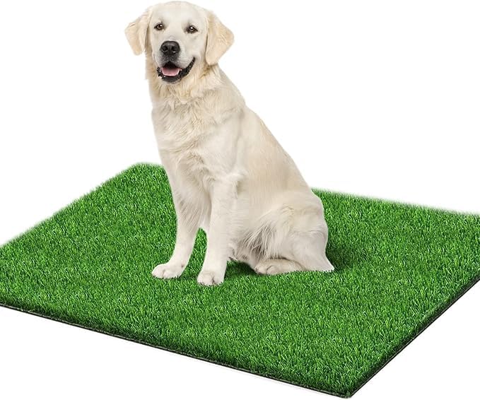 STARROAD-TIM 80 * 130CM Erba per Cani -Tappeto Erba per Cani Pipi-Tappetino Erba Sintetica per Cani- Erba Artificiale per Cani-per Interni ed Esterni, Vasino, Terrazzo, Prato, Decorazione